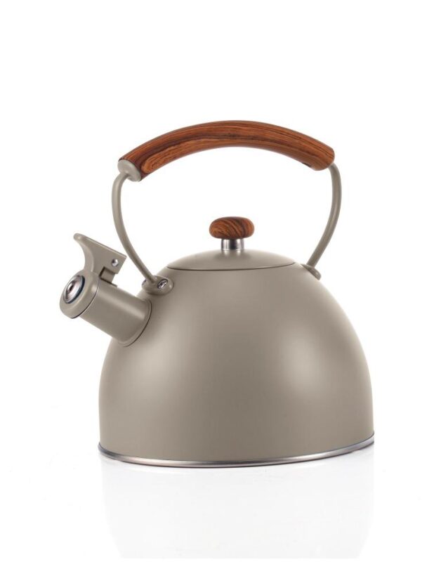 TETERA INOX RUBBERWOOD  GRIS